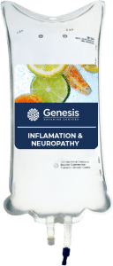 IV Bag inflamation infusion by Genesis Ketamine Centers in Philadelphia PA and Fort Lauderdale FL